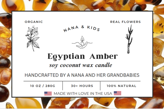 Egyptian Amber Candle - All Natural