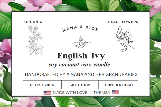English Ivy Candle - All Natural