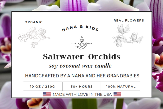 Saltwater Orchids Candle - All Natural
