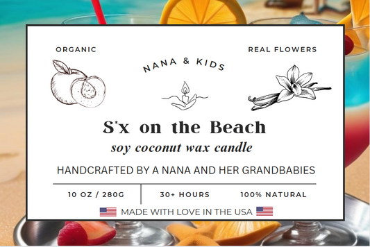 X's On The Beach Candle - All Natural